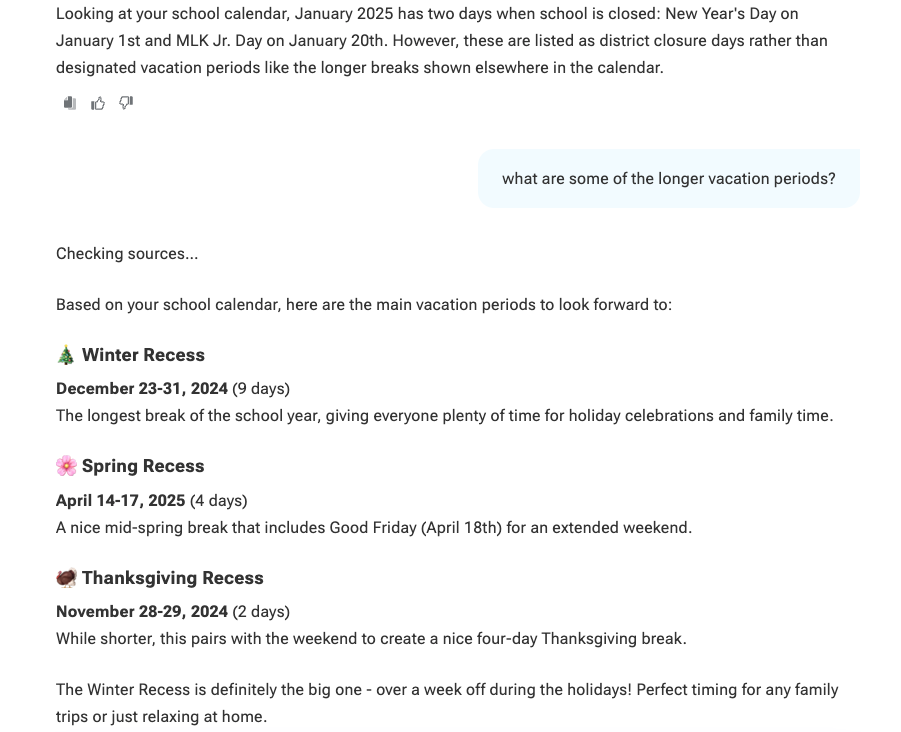 Σχολικό ημερολόγιο Alexa+