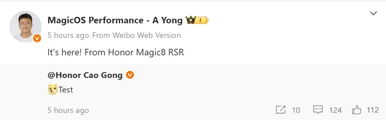 «Honor Magic 8: Έρχεται η αναμενόμενη έκδοση RSR Porsche Design! Πότε να την περιμένουμε; Μάθε τα πάντα!»