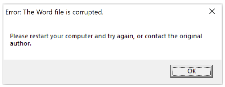 Πλαίσιο μηνύματος που ζητά από τον χρήστη να κάνει επανεκκίνηση