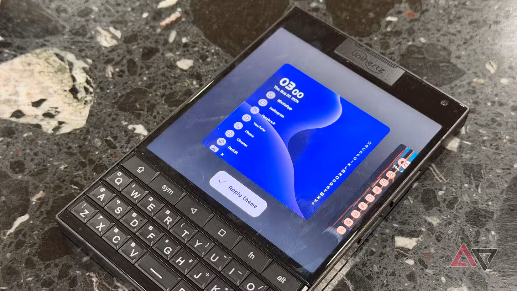 Ρύθμιση Niagara Launcher στο Unihertz Titan 2