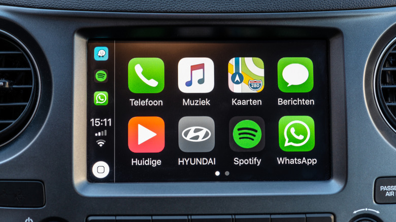 Μια έκδοση 2018 του Apple CarPlay.