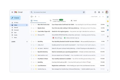 Η Google αποκαλύπτει τη φιλόδοξη αναθεώρηση του Gmail, και είναι όλα σχετικά με την τεχνητή νοημοσύνη