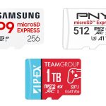 Επιλέξτε από οποιαδήποτε από αυτές τις εξαιρετικά γρήγορες κάρτες microSD Express από τη Samsung, την PNY και την ομάδα ομάδας, με χωρητικότητα 256 GB, 512 GB και 1 TB, ξεκινώντας από μόλις 34,99 $ στο Amazon
