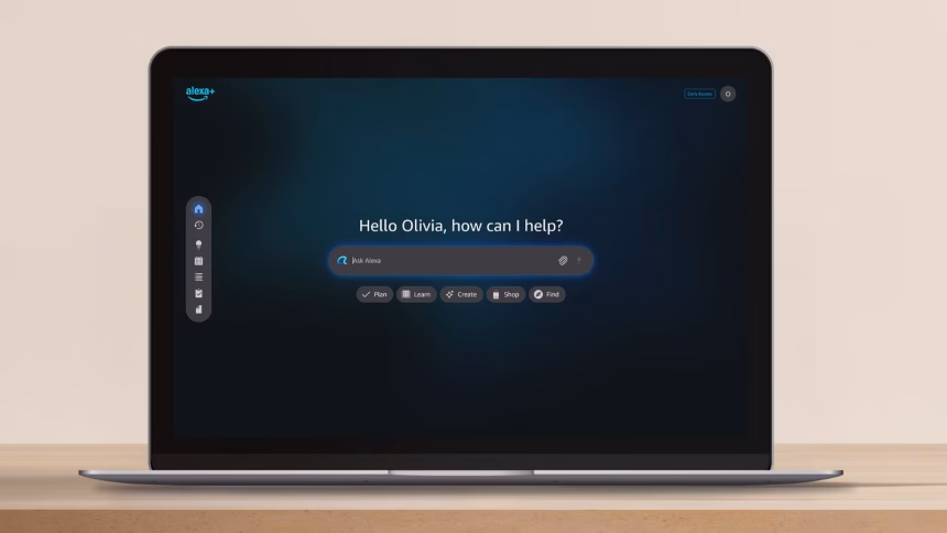 Η Amazon δίνει στο Alexa+ ένα σπίτι στον Ιστό