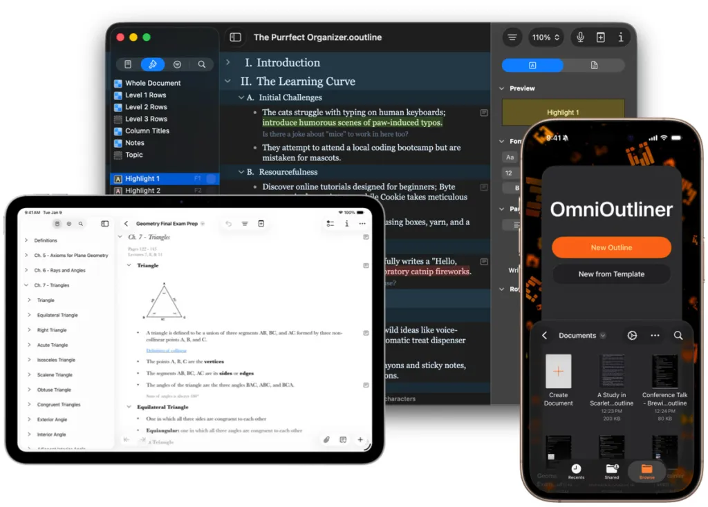 Το OmniOutliner 6 αποκτά Liquid Glass, Apple Intelligence και άλλα Το OmniOutliner 6 αποκτά Liquid Glass, Apple Intelligence και άλλα