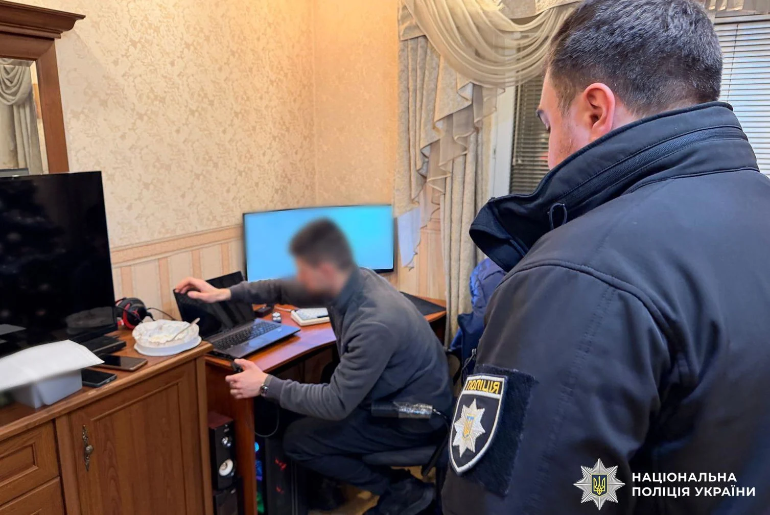 Από την έφοδο της αστυνομίας