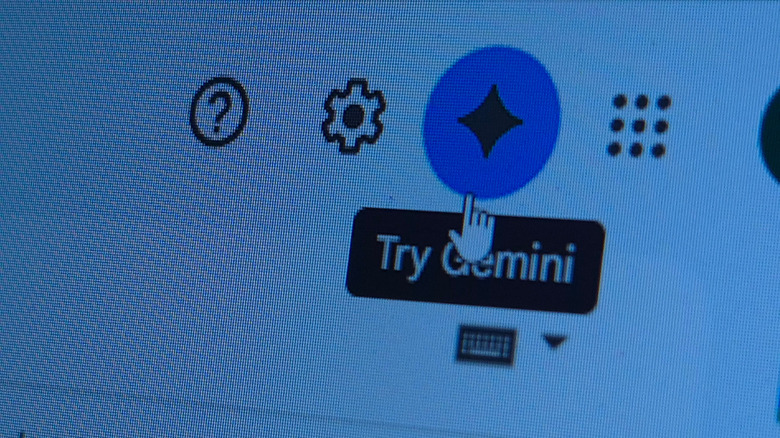 Κοντινή εικόνα της ενσωμάτωσης Google Gemini AI στο Gmail