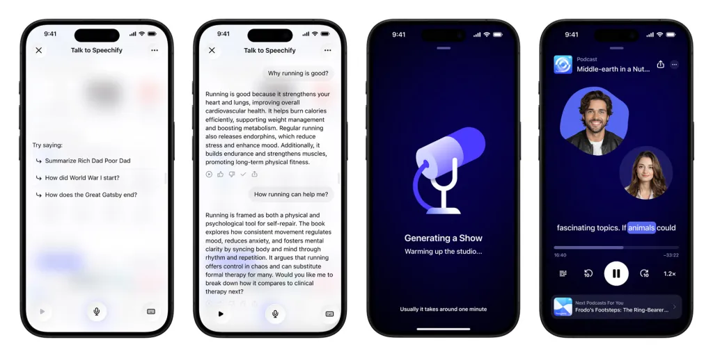 Η Speechify λανσάρει το Voice AI Assistant στο iOS