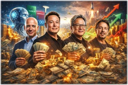 «Σαρωτική επιτυχία: Οι «βασιλιάδες της τεχνολογίας» κέρδισαν $16 δισ. μέσα στο τσουνάμι του AI το 2025!»