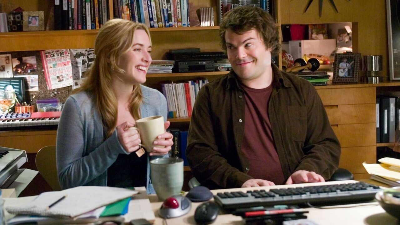 Kate Winslet and Jack Black