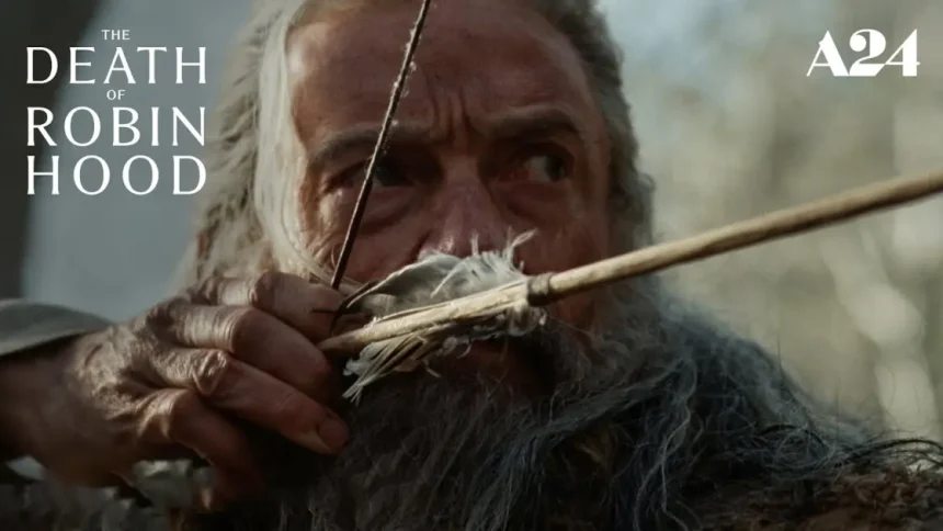 «Σοκ! Ο Hugh Jackman μεταμορφώνεται σε Ρομπέν των Δασών στο ανατρεπτικό trailer του The Death of Robin Hood!»