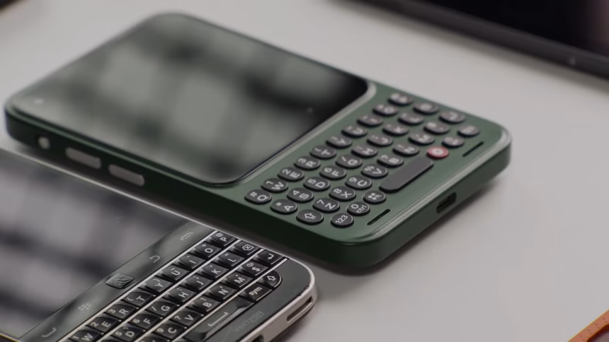 Το Click Communicator συνδυάζει την κλασική λειτουργία Blackberry με τη σύγχρονη μορφή smartphone