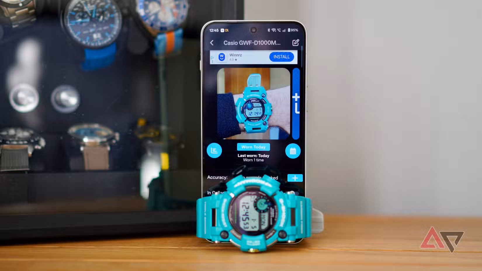 Εφαρμογή WristTrack με ρολόι