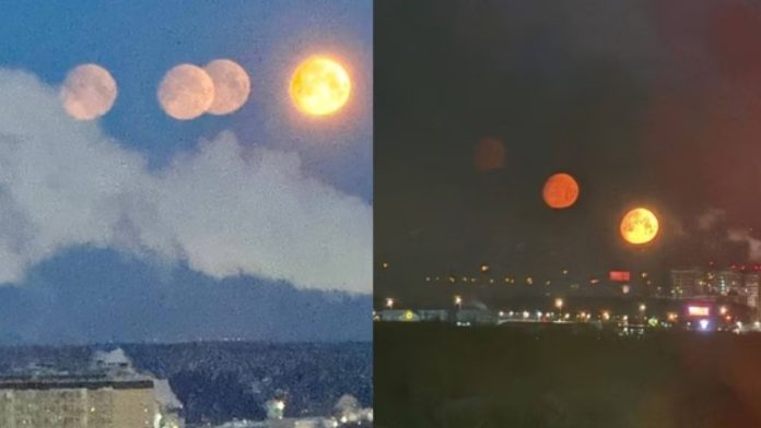 «Τέσσερα φεγγάρια αναβοσβήνουν πάνω από την Αγία Πετρούπολη»