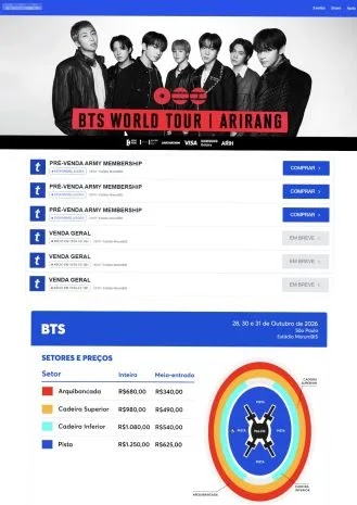 Ψεύτικος ιστότοπος που μιμείται τον Brazilian Ticketmaster (Πηγή - Kaspersky)