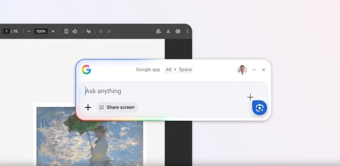 Νέα Google desktop εφαρμογή για Windows με AI, Lens & αναζητήσεις