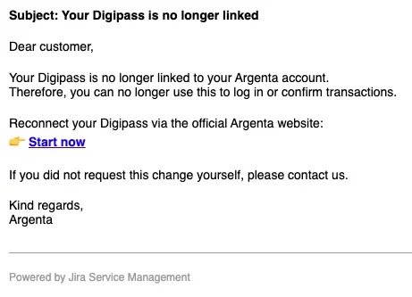 Το σώμα του μηνύματος και η επωνυμία του υποσέλιδου (Πηγή - Cisco Talos)