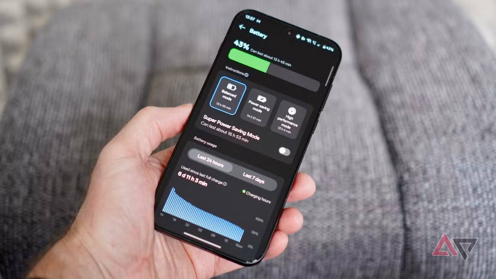 Δεδομένα μπαταρίας στο OnePlus 15
