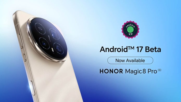 Ανοιχτή η Beta του Android 17 για το Honor Magic 8 Pro Ανοιχτή η Beta του Android 17 για το Honor Magic 8 Pro