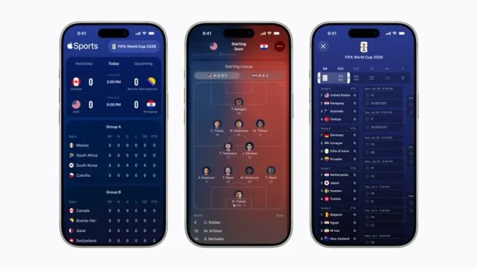 Apple Sports: Νέες δυνατότητες και 90 χώρες για το 2026!