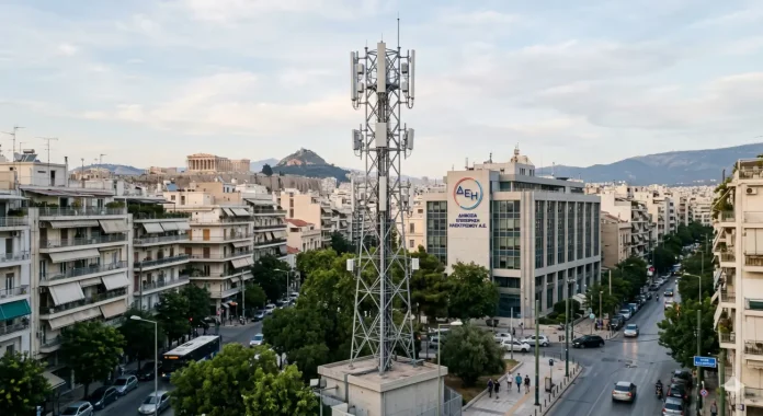 ΔΕΗ στην κινητή τηλεφωνία — θα πέσουν επιτέλους οι τιμές; ΔΕΗ 5G κεραία κινητής τηλεφωνίας Ελλάδα