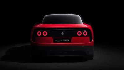 Ferrari Luce Red Rear