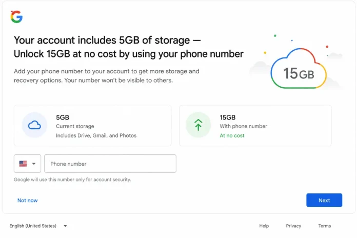 Τα 5GB και το τηλέφωνό σου: η Google αλλάζει τους κανόνες για τα νέα accounts