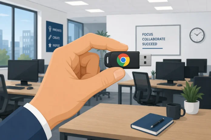 Google Chrome Offline Installer: Κατεβάστε το σωστά — και αποφύγετε την παγίδα που πιάνει τους περισσότερους Chrome offline installer σε USB stick για εταιρική εγκατάσταση