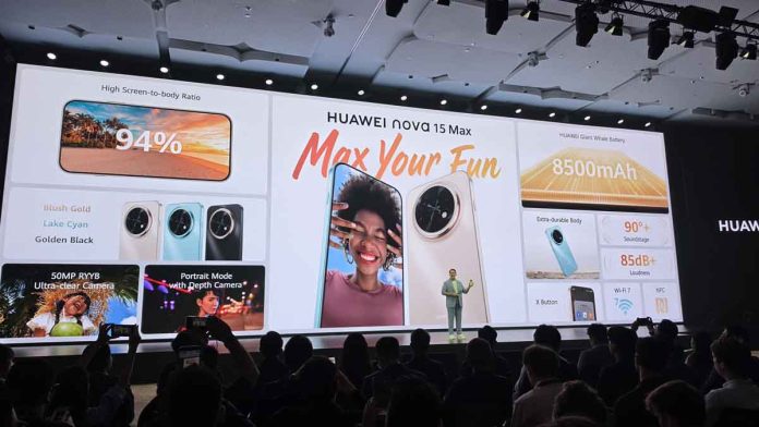 Huawei Nova 15 Max: Νέα οθόνη 4000 nits και μεγάλη μπαταρία Huawei Nova 15 Max: Νέα οθόνη 4000 nits και μεγάλη μπαταρία