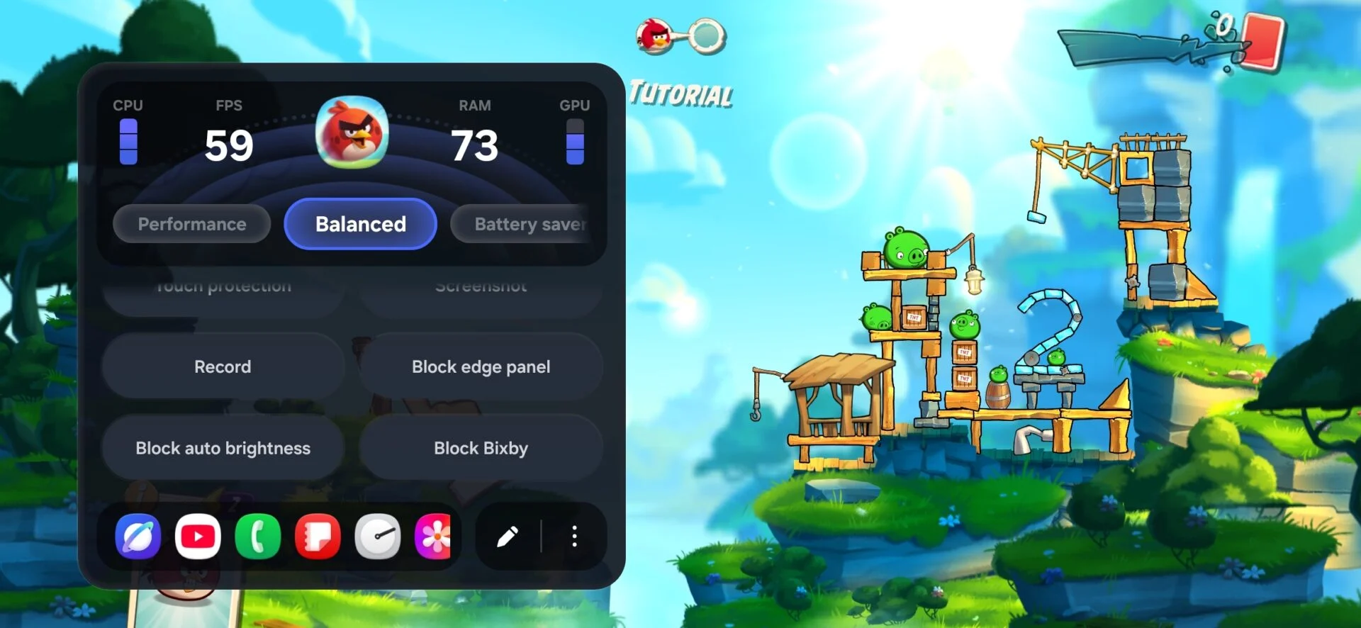 Σχεδιασμός πάνελ παιχνιδιών samsung one ui 9.0