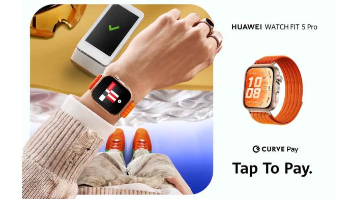 Huawei Watch Fit 5: Νέες δυνατότητες πληρωμής με Curve Pay Huawei Watch Fit 5: Νέες δυνατότητες πληρωμής με Curve Pay