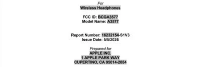 apple a3577 έκθεση