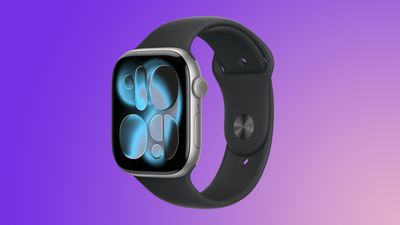 Apple ρολόι σειρά 11 μωβ