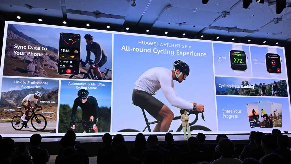 Αθλητικά χαρακτηριστικά της σειράς Huawei Watch Fit 5