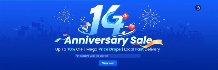 Γιορτή των 14 ετών Geekbuying με προσφορές και εκπτώσεις! Γιορτή των 14 ετών Geekbuying με προσφορές και εκπτώσεις!
