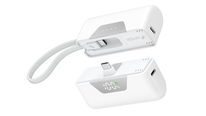 Nimble SharePower: Τράπεζα ισχύος 10.000 mAh, Δίδυμος Σχεδιασμός Nimble SharePower: Τράπεζα ισχύος 10.000 mAh, Δίδυμος Σχεδιασμός