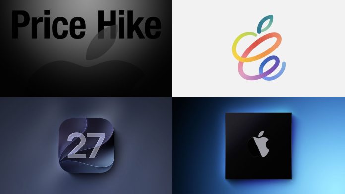 Ανατροπές στην Apple: Αυξήσεις τιμών, iOS 27 Beta 2 και περισσότερα Ανατροπές στην Apple: Αυξήσεις τιμών, iOS 27 Beta 2 και περισσότερα