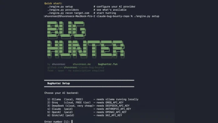 Δωρεάν AI υποστήριξη για το Bug Bounty Toolkit από τον Claude Δωρεάν AI υποστήριξη για το Bug Bounty Toolkit από τον Claude