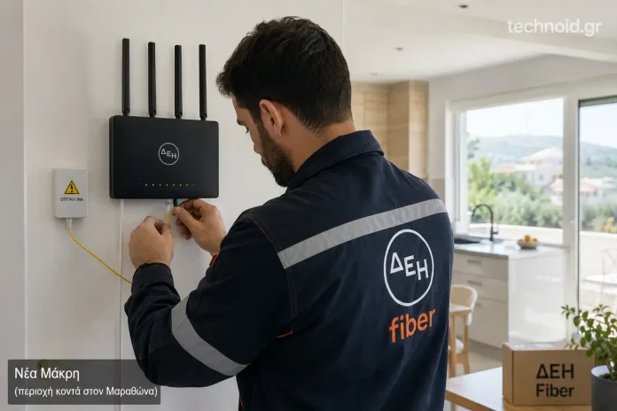 ΔΕΗ Fiber: Νέες Περιοχές (Nέα Μάκρη), Τιμές 2026 και Γιατί Το Δίκτυο Αυτό Αλλάζει Τα Δεδομένα