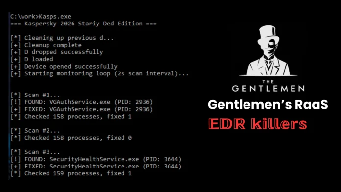 GentleKiller Ransomware: Χτυπά ευάλωτα προγράμματα οδήγησης EDR