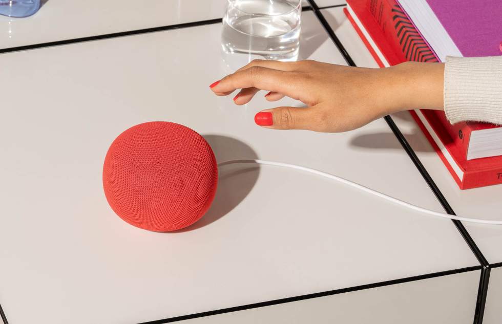 Google Home Speaker - Berry, μέγεθος, τιμή