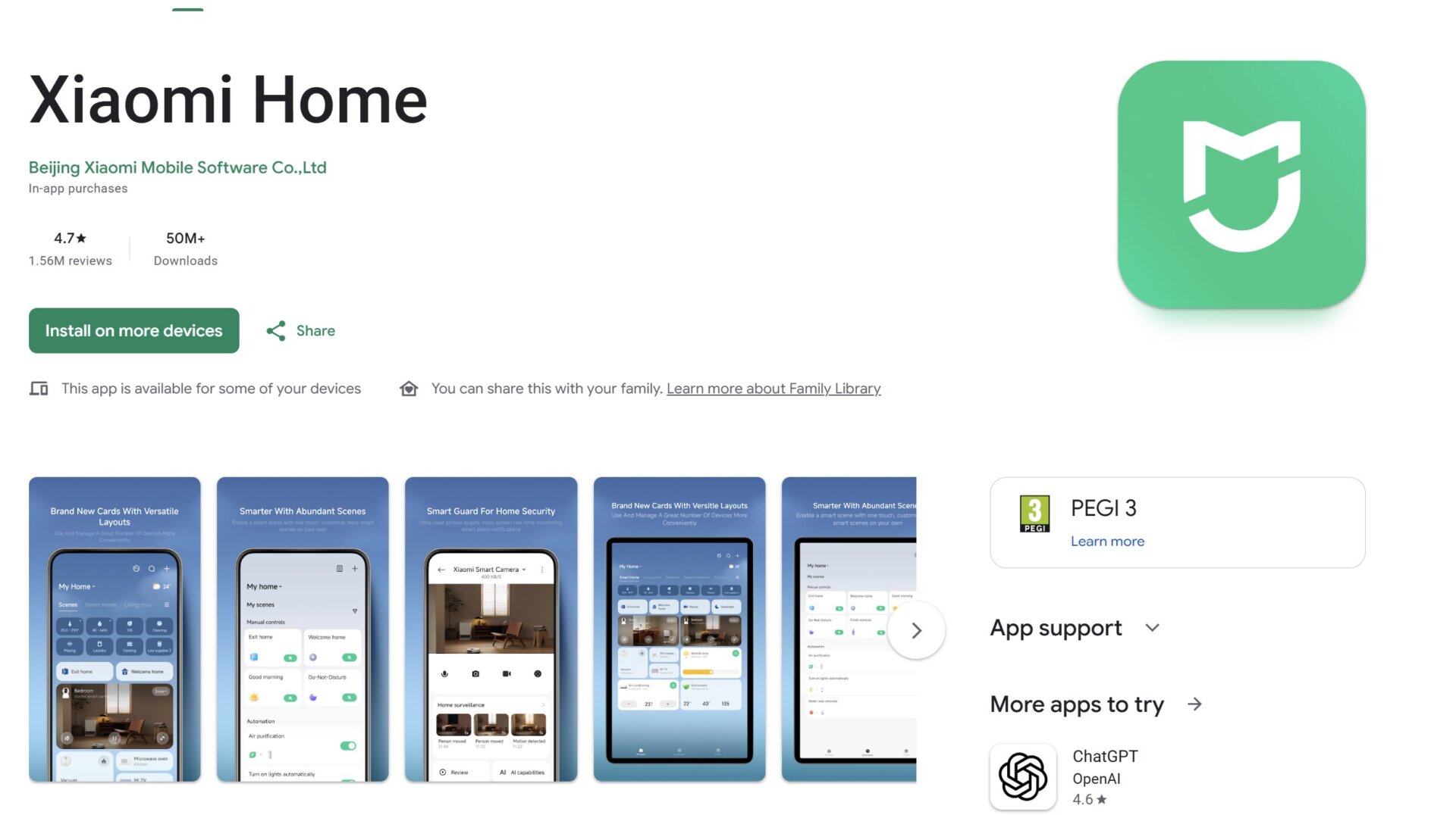 Η εφαρμογή Google Play Xiaomi Home θα σταματήσει να υποστηρίζει τις υπηρεσίες της Κίνας 3 Mi Home