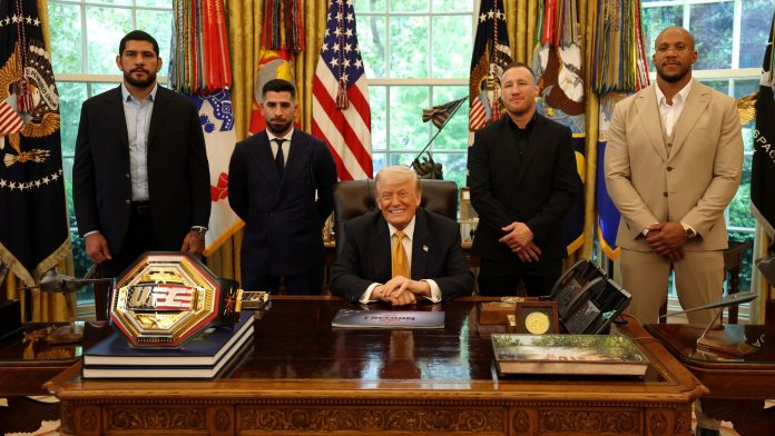 Ζωντανή Ροή UFC: Πώς να Δείτε Topuria vs Gaethje στο Λευκό Οίκο Ζωντανή Ροή UFC: Πώς να Δείτε Topuria vs Gaethje στο Λευκό Οίκο