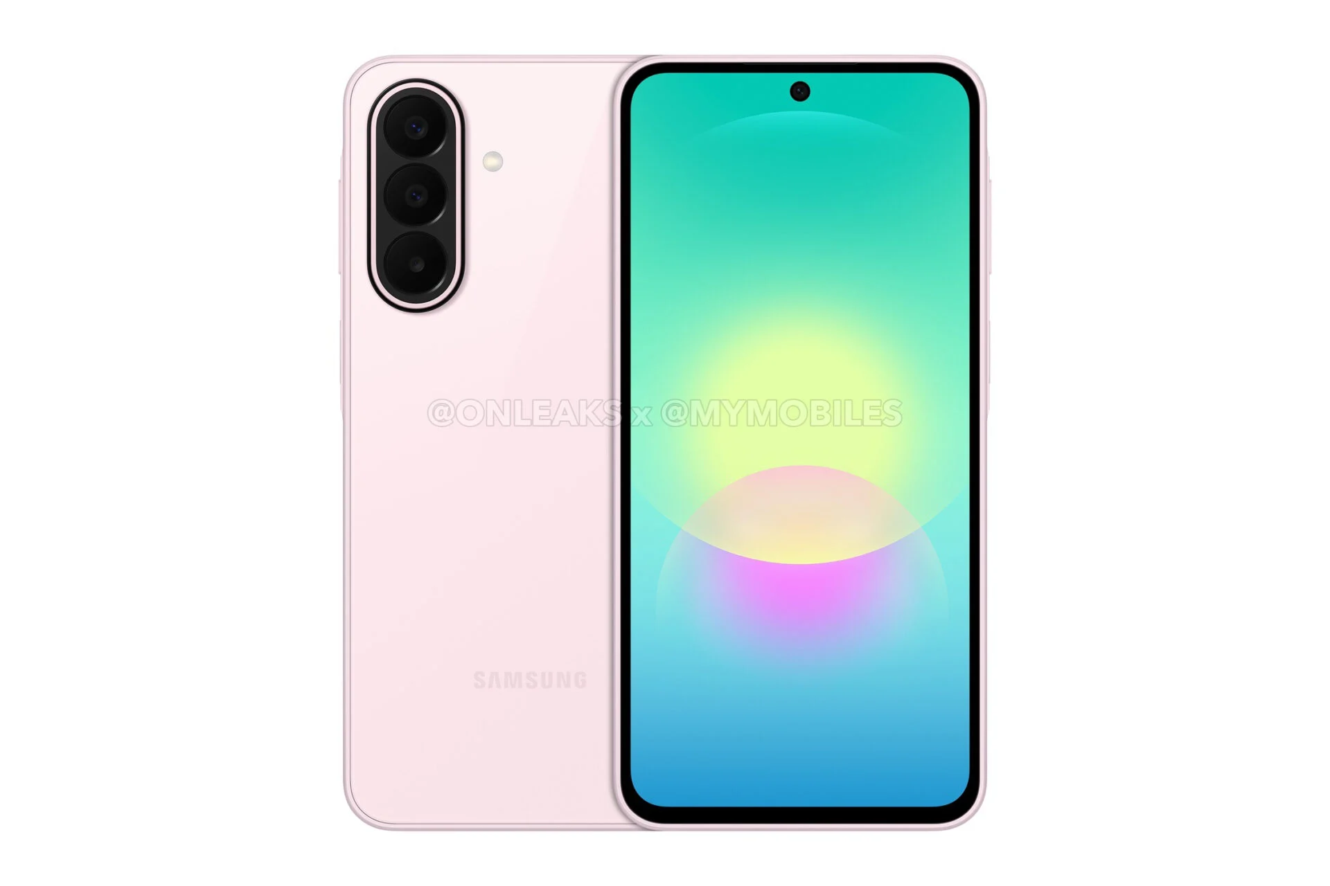 Samsung Galaxy A27 σε ανοιχτό ροζ χρώμα