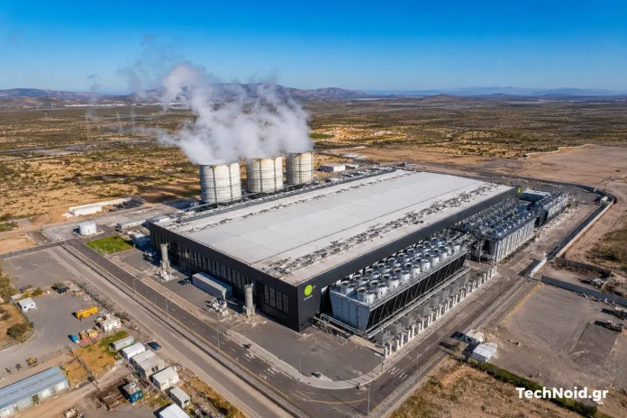 AI data center ψυκτικοί πύργοι κατανάλωση νερού