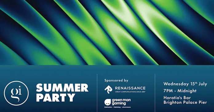 Επιστροφή στο Summer Party της GamesIndustry.biz στις 15 Ιουλίου Επιστροφή στο Summer Party της GamesIndustry.biz στις 15 Ιουλίου
