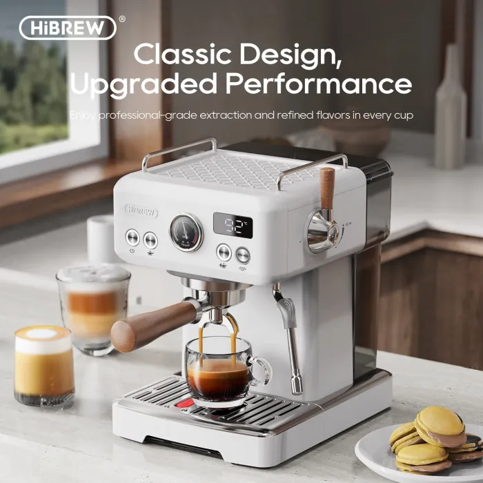 Συνδυασμός μηχανής εσπρέσο HiBREW H10 Plus