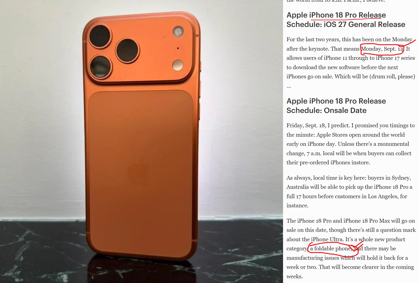 iPhone 18 Pro: Τα 5 upgrades που αλλάζουν — και η τιμή στην Ελλάδα iPhone 18 Pro: Τα 5 upgrades που αλλάζουν — και η τιμή στην Ελλάδα