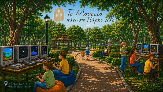 «Μουσείο Βιντεοπαιχνιδιών: Κονσόλες και Κλασικά Παιχνίδια στο Πάρκο Γεωργιάδη» «Μουσείο Βιντεοπαιχνιδιών: Κονσόλες και Κλασικά Παιχνίδια στο Πάρκο Γεωργιάδη»