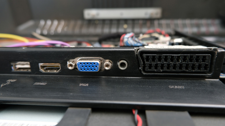 Μια θύρα VGA
